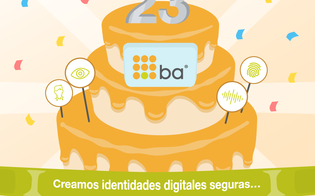 Celebramos 23 años siendo líderes en el diseño, integración e implementación de soluciones biométricas.  